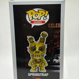 Funko POP! Games Five Nights at Freddys #110 Springtrap *BOX DAMAGE* FRENLY BRICKS - Open 7 Days