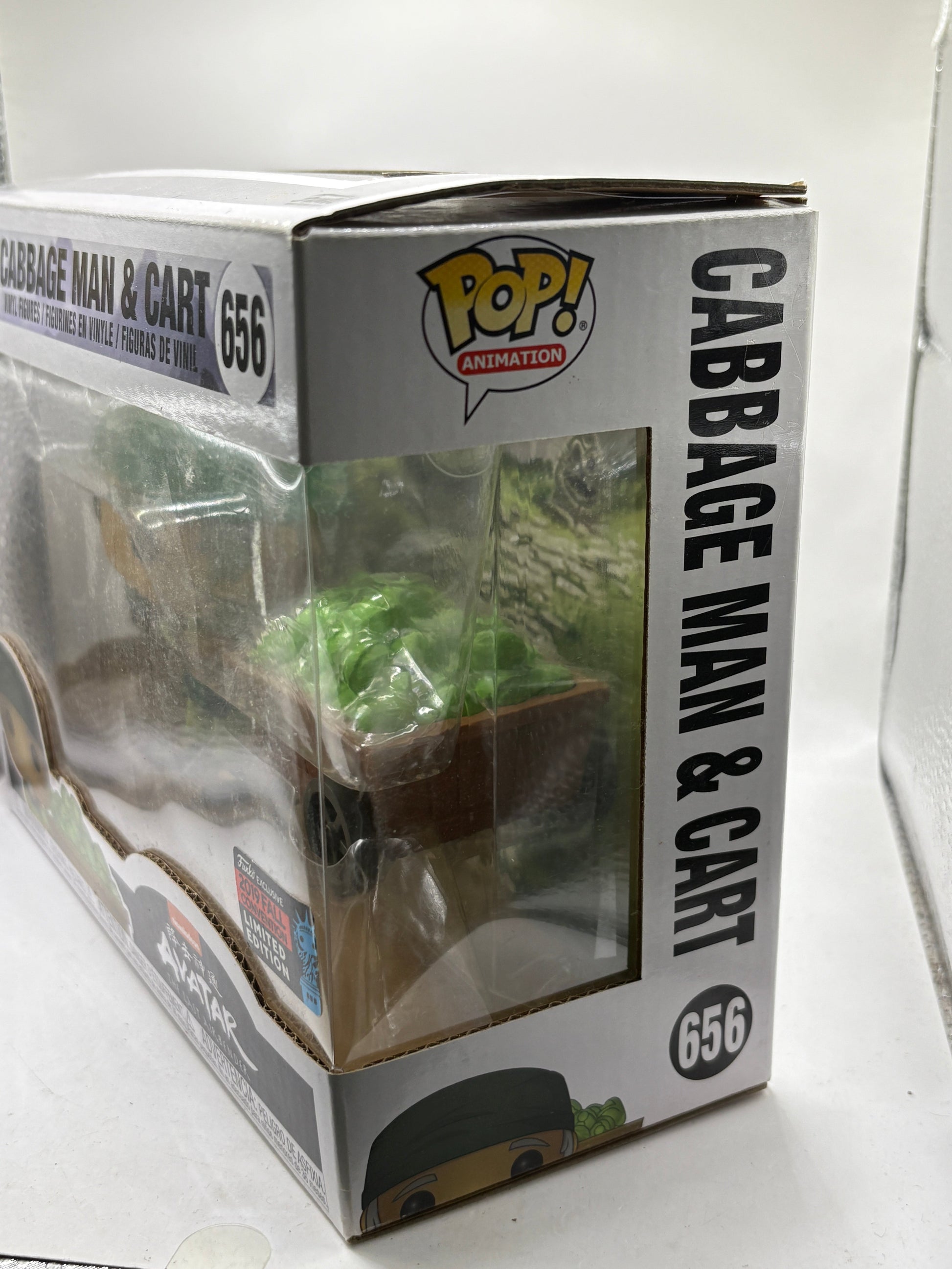 Funko POP! Animation Avatar #656 Cabbage Man & Cart 2019 Fall Con FRENLY BRICKS - Open 7 Days