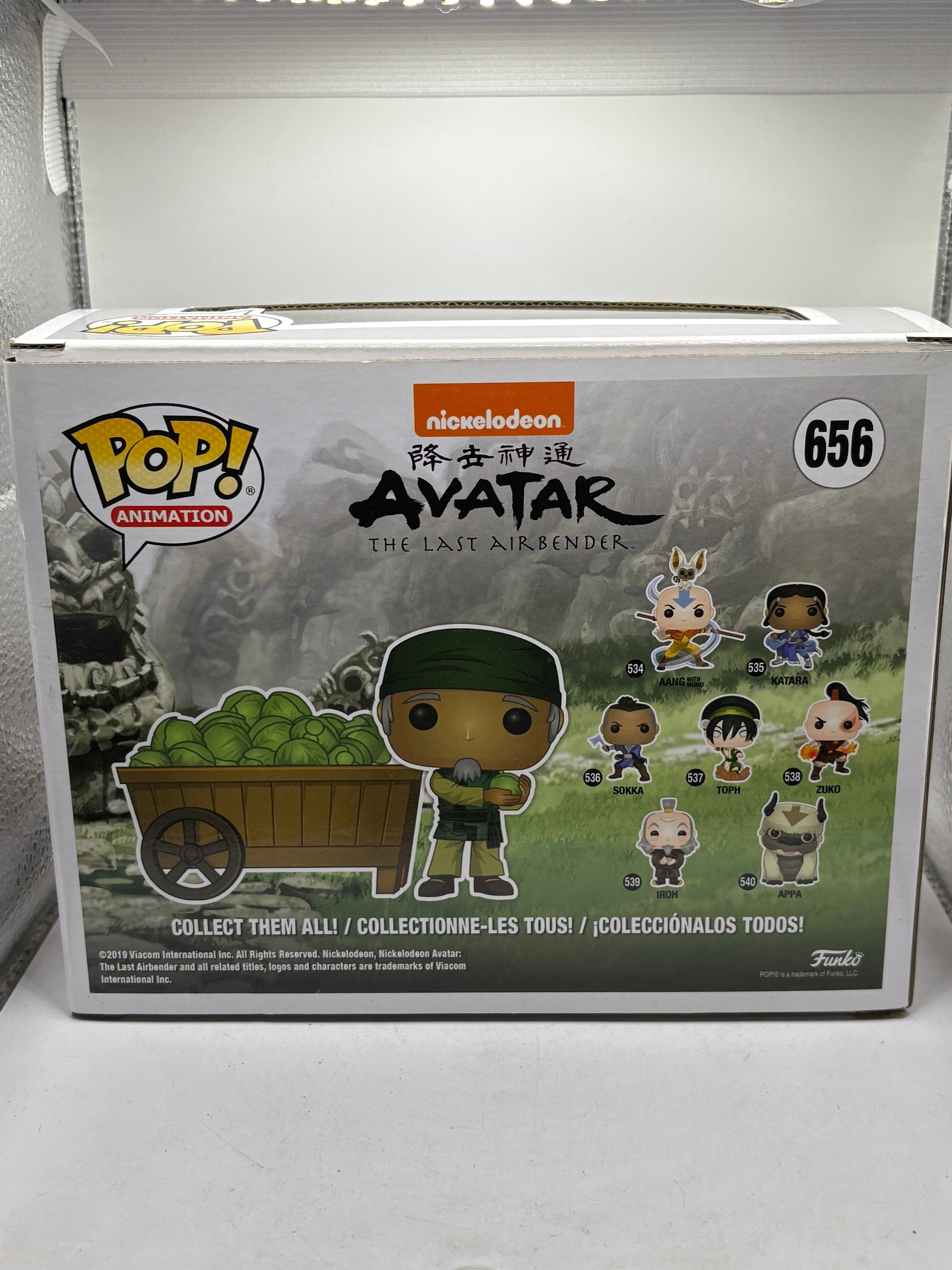 Funko POP! Animation Avatar #656 Cabbage Man & Cart 2019 Fall Con FRENLY BRICKS - Open 7 Days