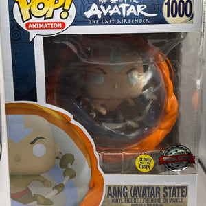 Funko POP! Animation Avatar #1000 Aang (Avatar State) Glow Special Edition FRENLY BRICKS - Open 7 Days