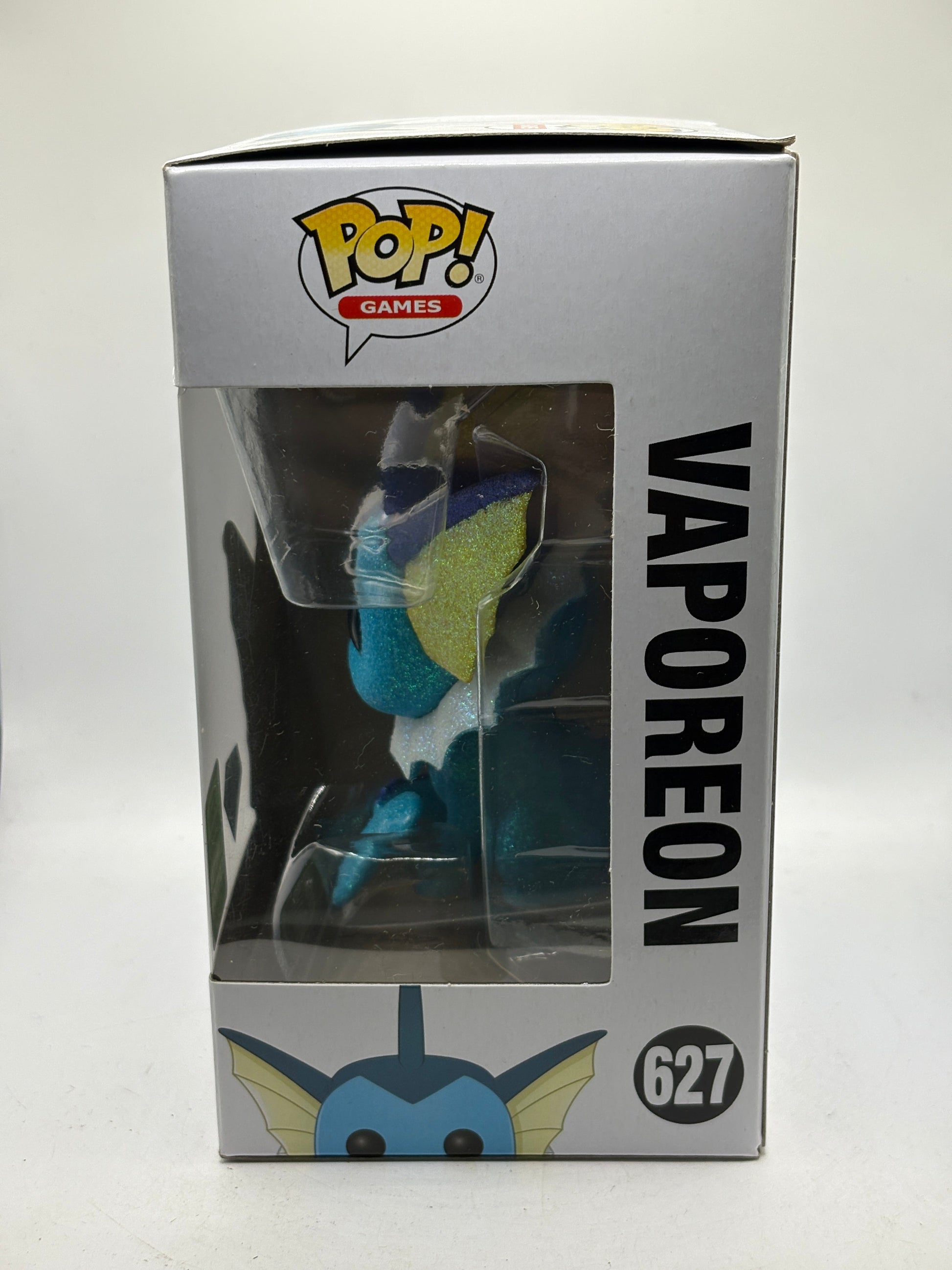 Funko POP! Games Pokemon #627 Vaporeon 2021 Spring Con Diamond Limited FRENLY BRICKS - Open 7 Days