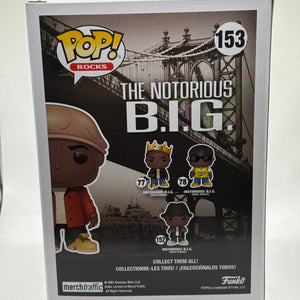 Funko POP! Rocks The Notorious B.I.G #153 Notorious BIG with Champagne 5000 Pcs FRENLY BRICKS - Open 7 Days
