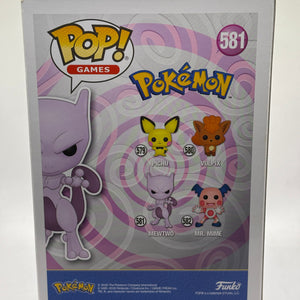 Funko POP! Games Pokémon #581 Mewtwo Flocked 2020 Summer Con Limited image 3
