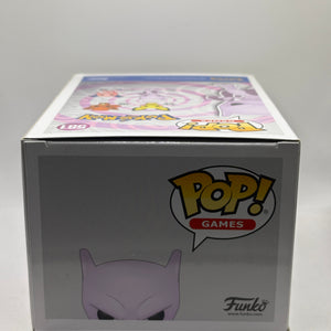 Funko POP! Games Pokemon #581 Mewtwo Flocked 2020 Summer Con Limited FRENLY BRICKS - Open 7 Days