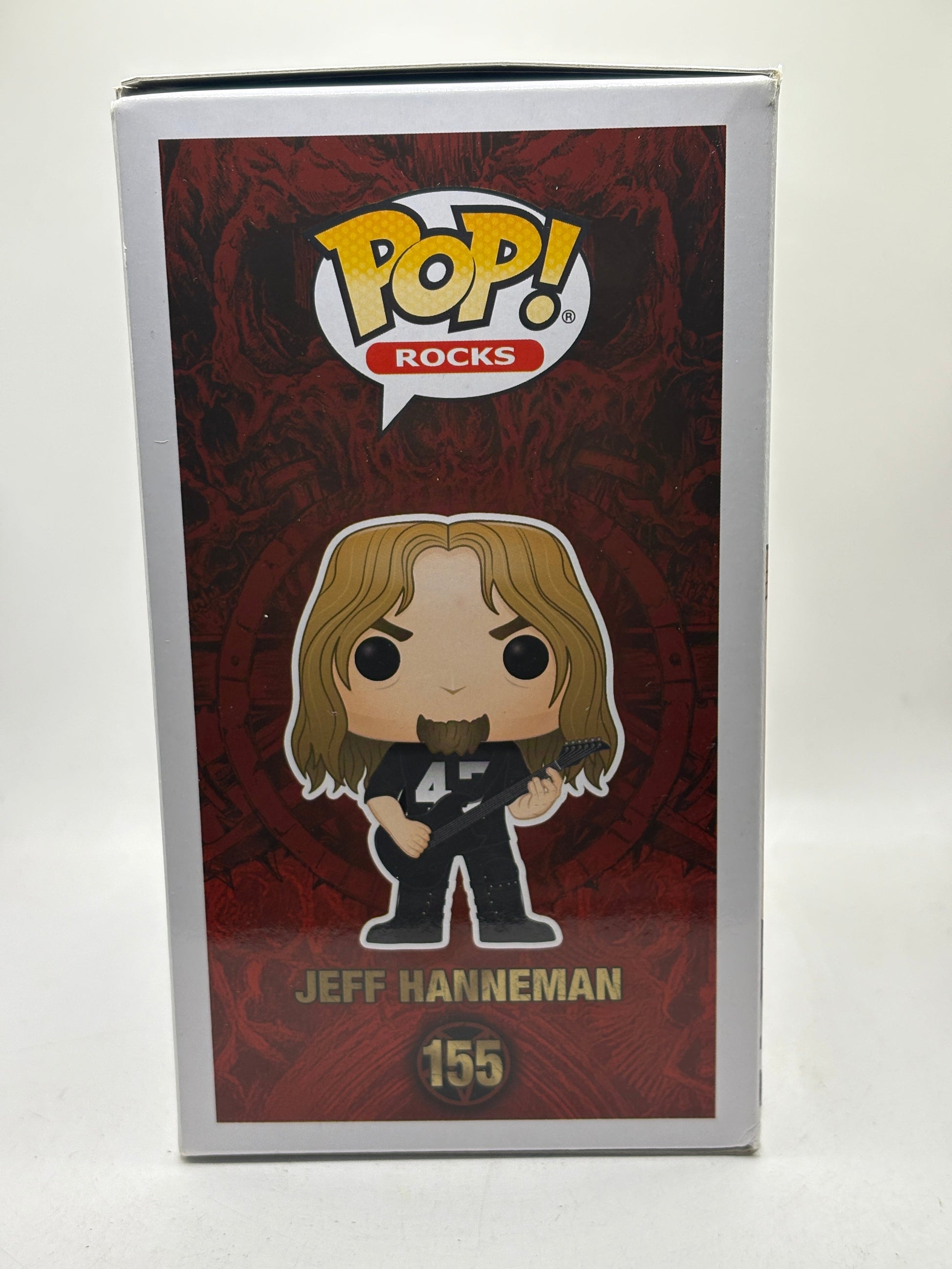 Funko POP! Rocks Slayer #155 Jeff Hanneman Vinyl Figure FRENLY BRICKS - Open 7 Days