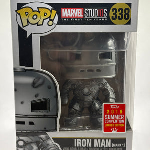 Funko POP! Marvel Studios #338 Iron Man Mark 1 2018 Summer FRENLY BRICKS - Open 7 Days