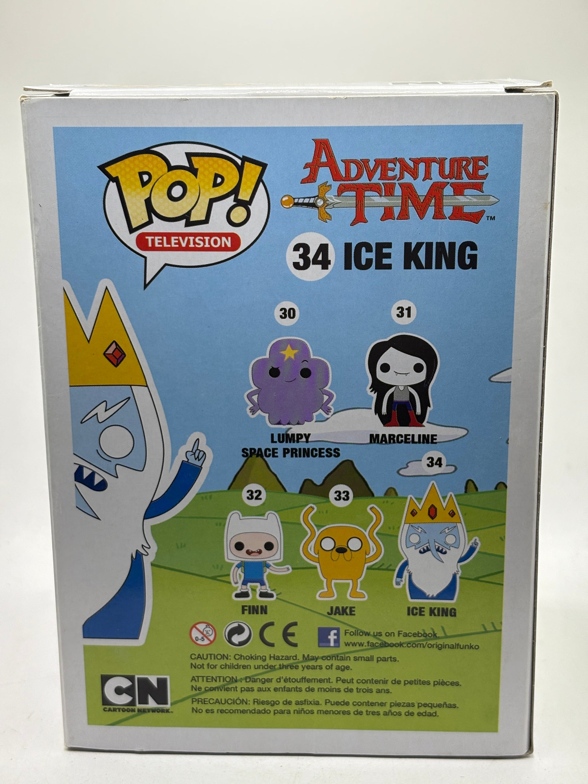 Funko POP! Television Adventure Time #34 Ice King Vinyl Figure FRENLY BRICKS - Open 7 Days