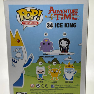 Funko POP! Television Adventure Time #34 Ice King Vinyl Figure FRENLY BRICKS - Open 7 Days