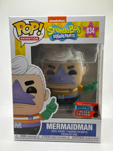 Funko POP! Animation SpongeBob #834 Mermaidman 2020 Fall Limited