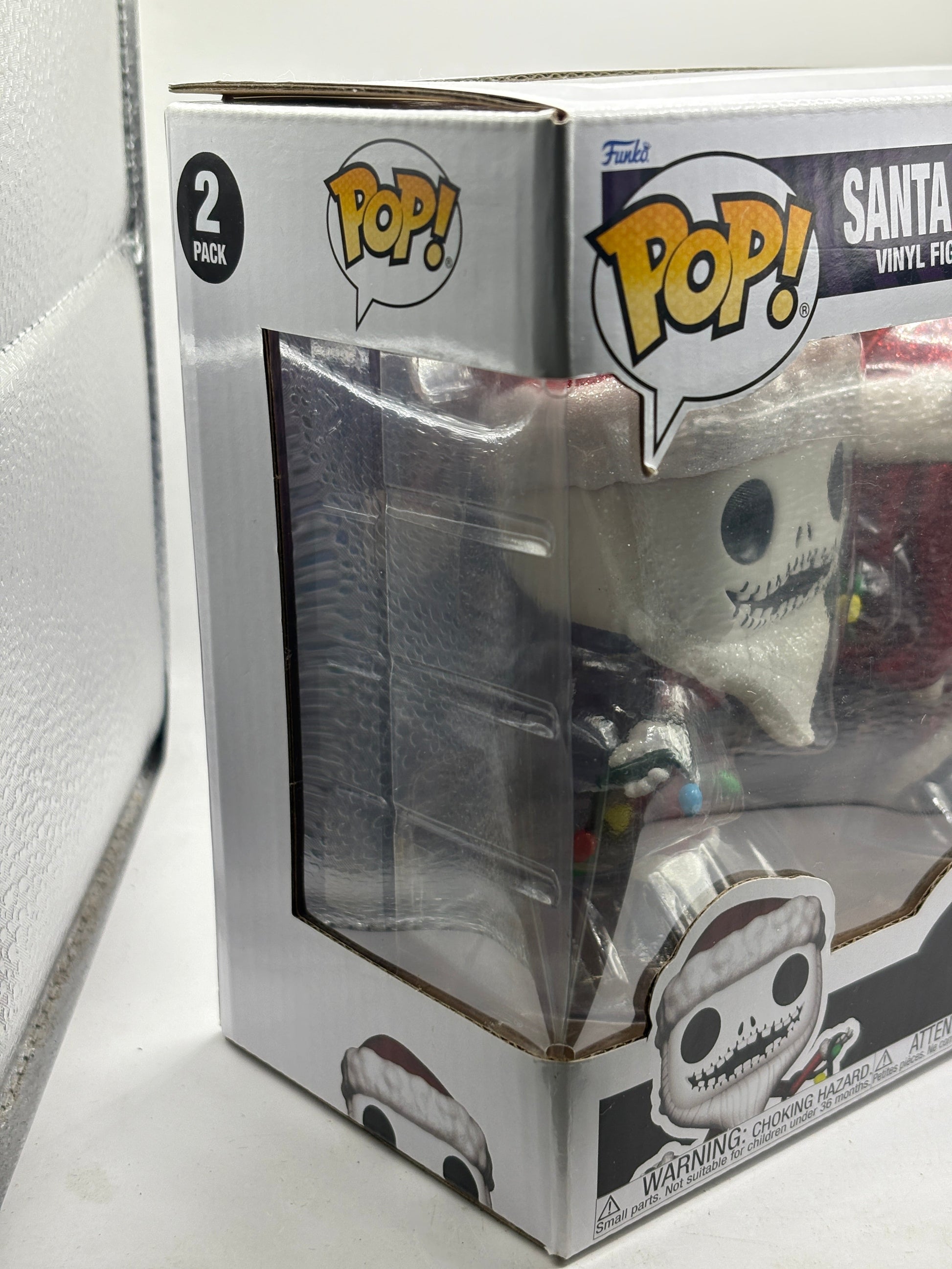 Funko POP! Santa Jack & Christmas Sally 2 Pack Diamond SE FRENLY BRICKS - Open 7 Days