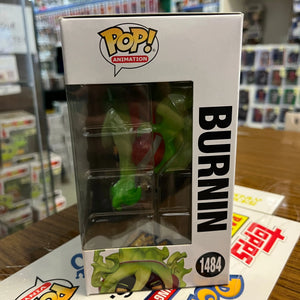 Funko POP Animation - Burnin #1484 (Glow Chase Edition) FRENLY BRICKS - Open 7 Days