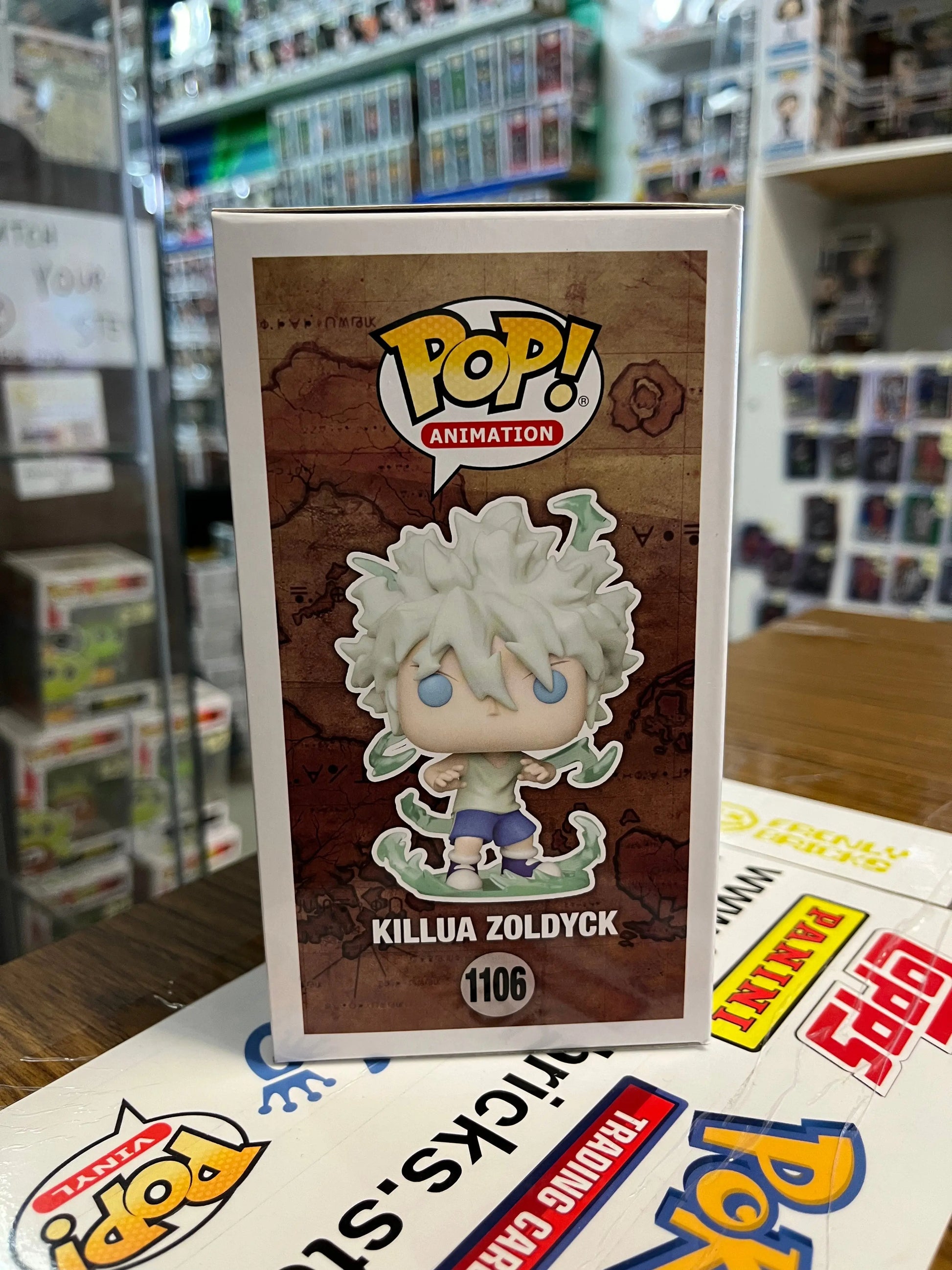 Funko POP Animation - Killua Zoldyck #1106 (Glow Chase Edition) FRENLY BRICKS - Open 7 Days