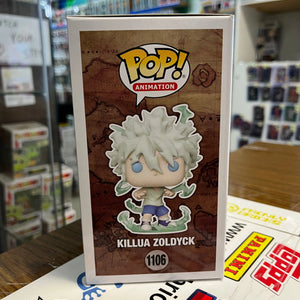 Funko POP Animation - Killua Zoldyck #1106 (Glow Chase Edition) FRENLY BRICKS - Open 7 Days