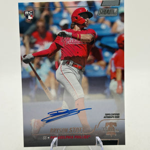 2022 Stadium Club MLB Bryson Scott Rookie Auto SCBA-STOT