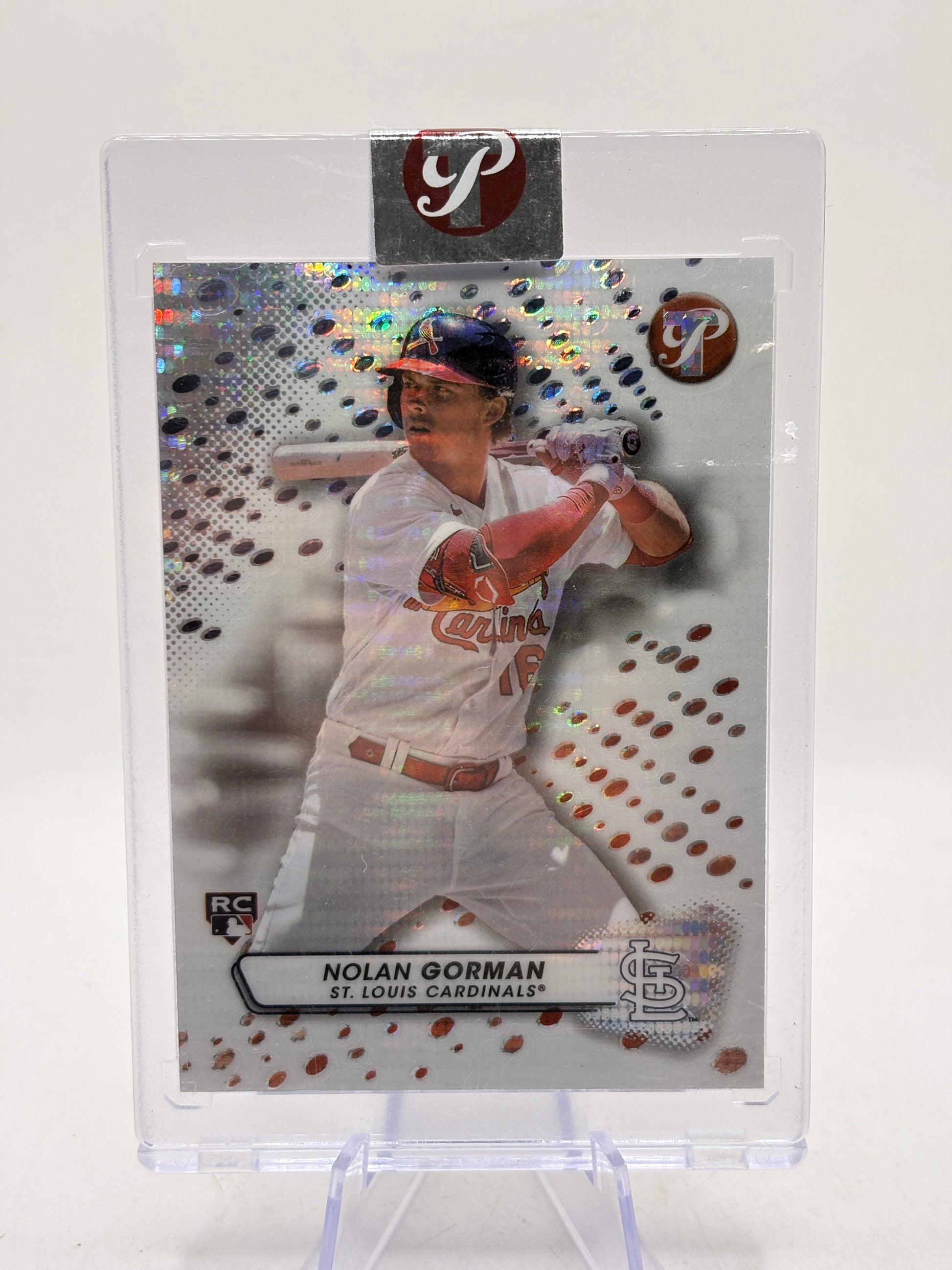 2023 MLB Topps Pristine #31 Nolan Gorman Rookie Encased
