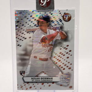 2023 MLB Topps Pristine #31 Nolan Gorman Rookie Encased