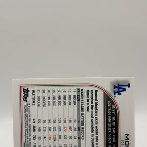 2022 Topps MLB - #141 Mookie Betts UK Edition Red /99