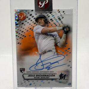 2023 Topps Pristine MLB - Jerar Encarnacion Rookie Auto On Card 21/25 PA-JE