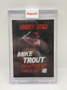 2021 Topps Project70 MLB #464 Undefeated Mike Trout 1960