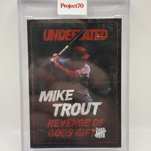 2021 Topps Project70 MLB #464 Undefeated Mike Trout 1960