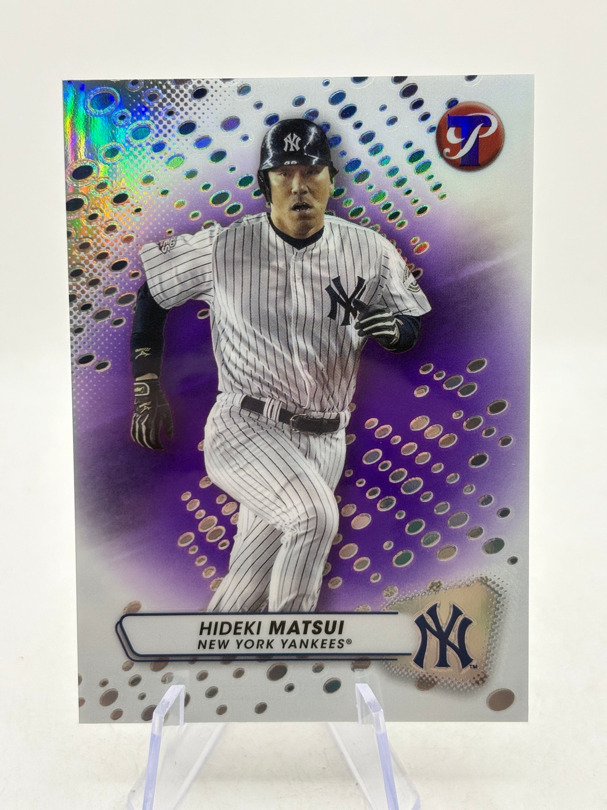 2023 Topps Pristine MLB - #217 Hideki Matsui Purple Pristine 01/99