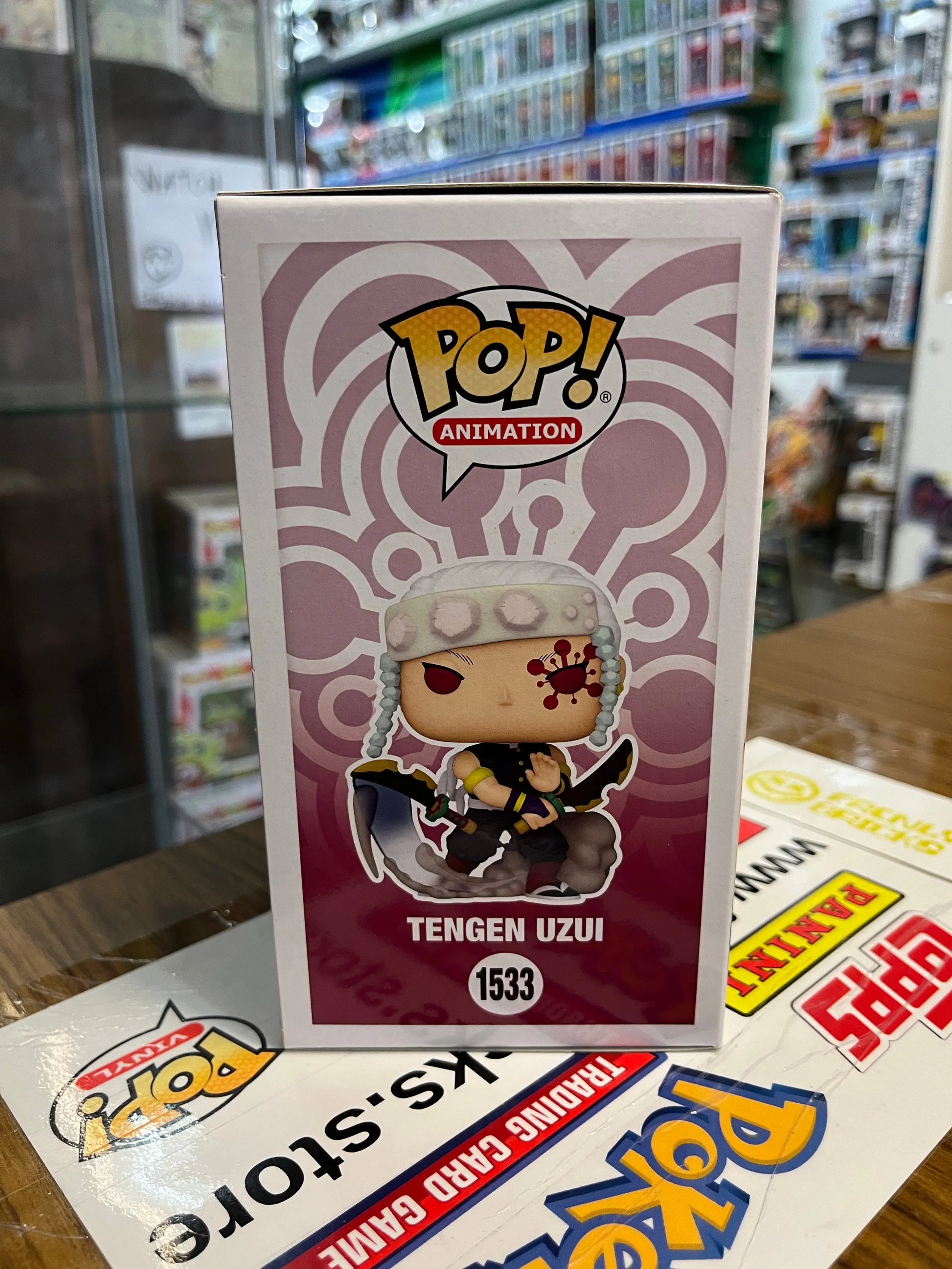 Funko POP Animation - Tengen Uzui #1533 (Limited Chase Exclusive) FRENLY BRICKS - Open 7 Days