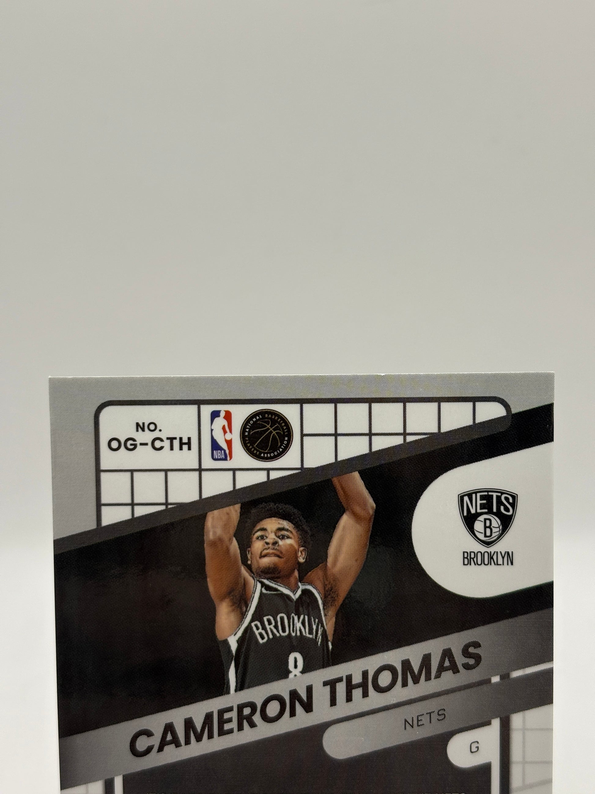 2021-22 Panini Donruss Optic Basketball OG-CTH Optigraphs Cameron Thomas Auto