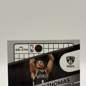 2021-22 Panini Donruss Optic Basketball OG-CTH Optigraphs Cameron Thomas Auto
