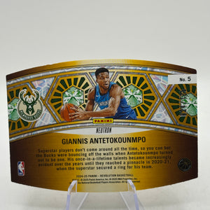 2024-25 Panini Revolution Basketball #5 Giannis Antetokounmpo /125