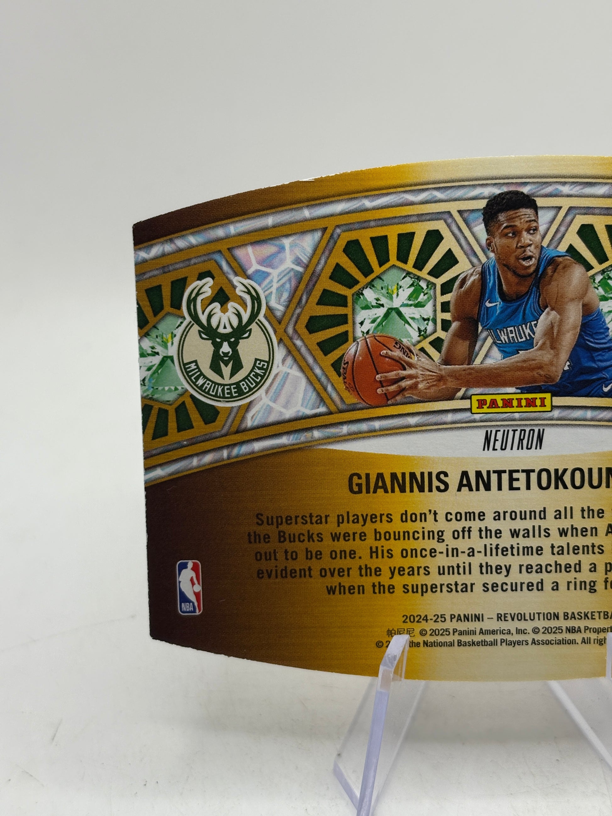 2024-25 Panini Revolution Basketball #5 Giannis Antetokounmpo /125