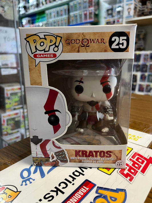 Funko POP Games - God of War - Kratos #25 FRENLY BRICKS - Open 7 Days