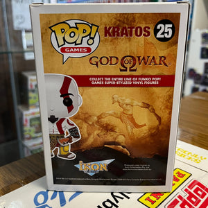 Funko POP Games - God of War - Kratos #25 FRENLY BRICKS - Open 7 Days