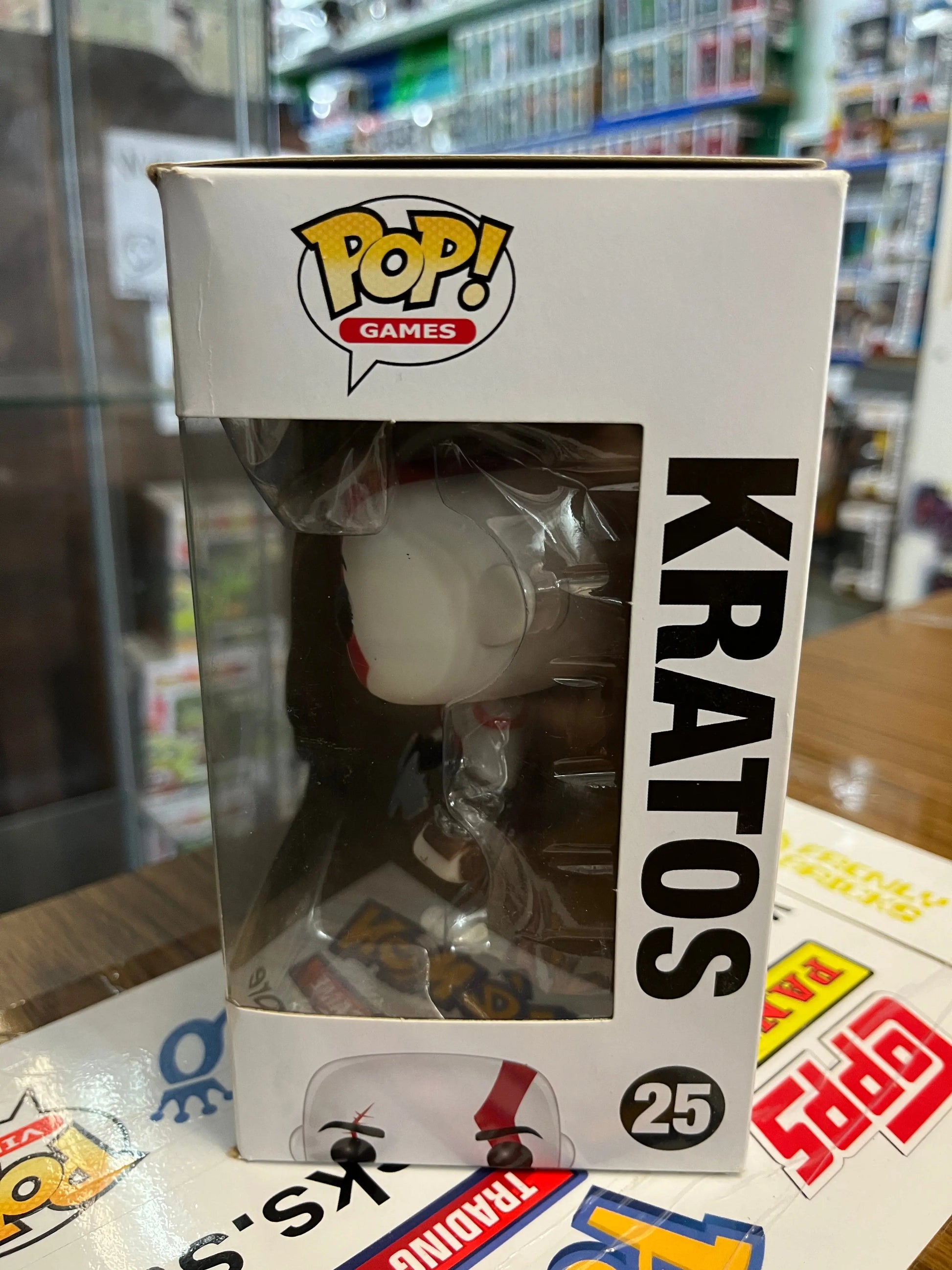 Funko POP Games - God of War - Kratos #25 FRENLY BRICKS - Open 7 Days