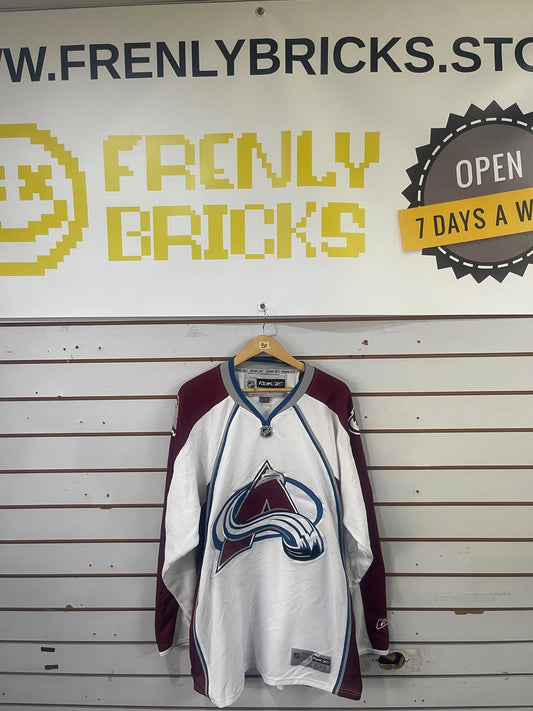 NHL Colorado Avalanche Genuine Reebok Jersey XXL FRENLY BRICKS - Open 7 Days