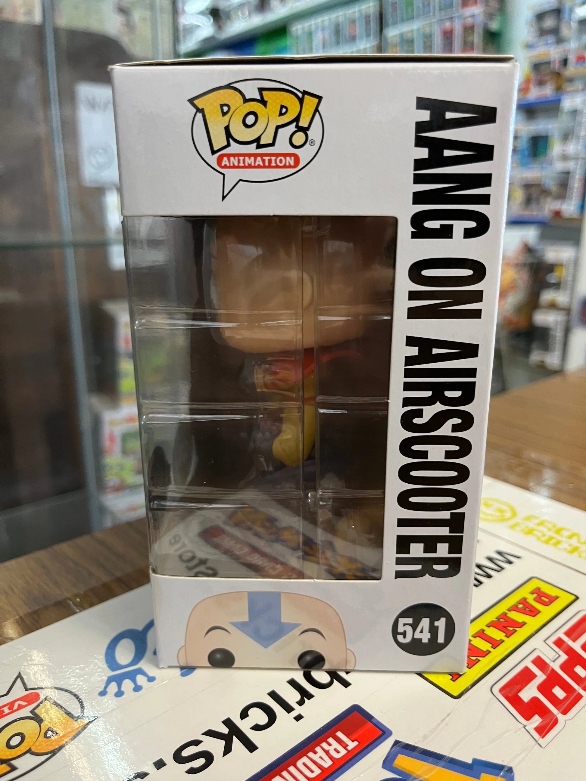 Funko POP Animation - Aang on Airscooter #541 (Glow Chase Exclusive) FRENLY BRICKS - Open 7 Days