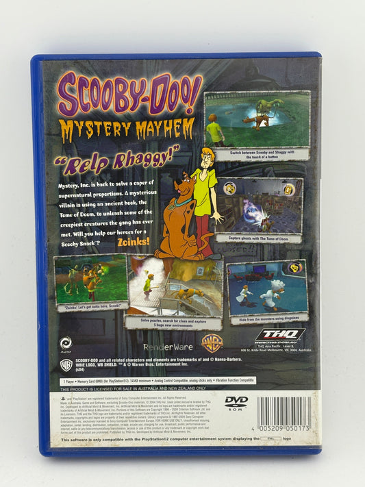 Sony Playstation 2 - Scooby-Doo! Mystery Mayhem Video Game with Manual FRENLY BRICKS - Open 7 Days