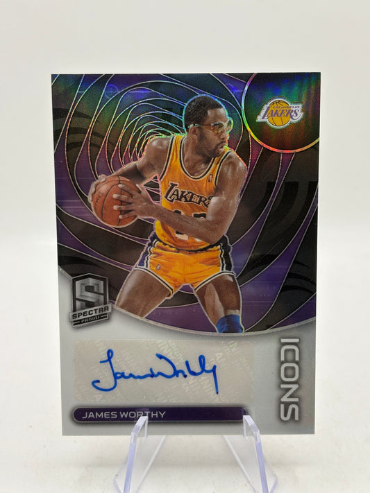 2022-23 Panini Spectra Basketball - James Worthy Auto 61/99 product image