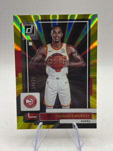 2022-23 Panini Donruss #61 Dejounte Murray 18/25 Yellow