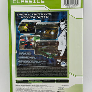 Microsoft Original Xbox Classics - Need for Speed Underground Video Game FRENLY BRICKS - Open 7 Days