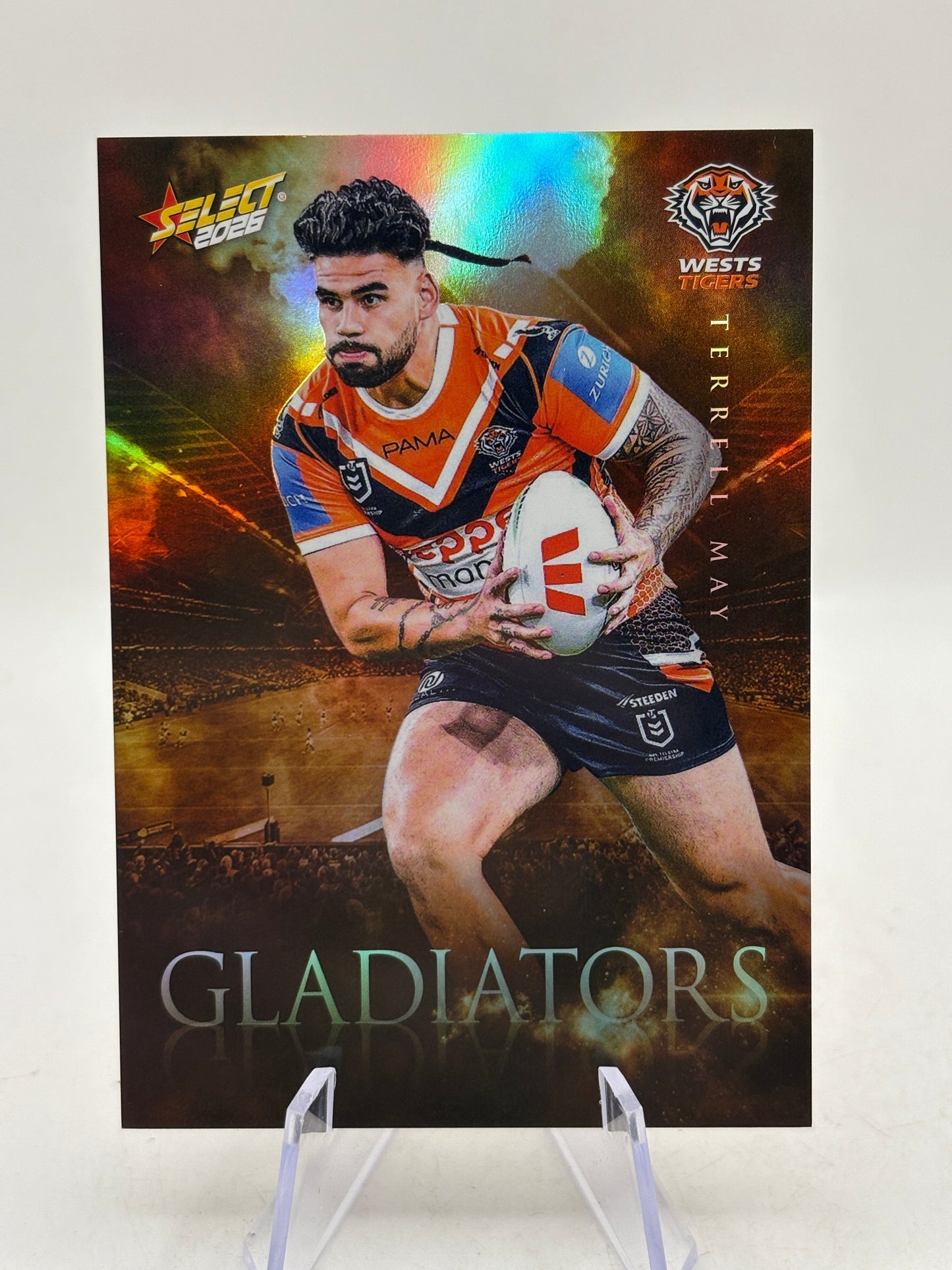 2026 Select NRL - Gladiators G149 Terrell May 096/599 West Tigers product image