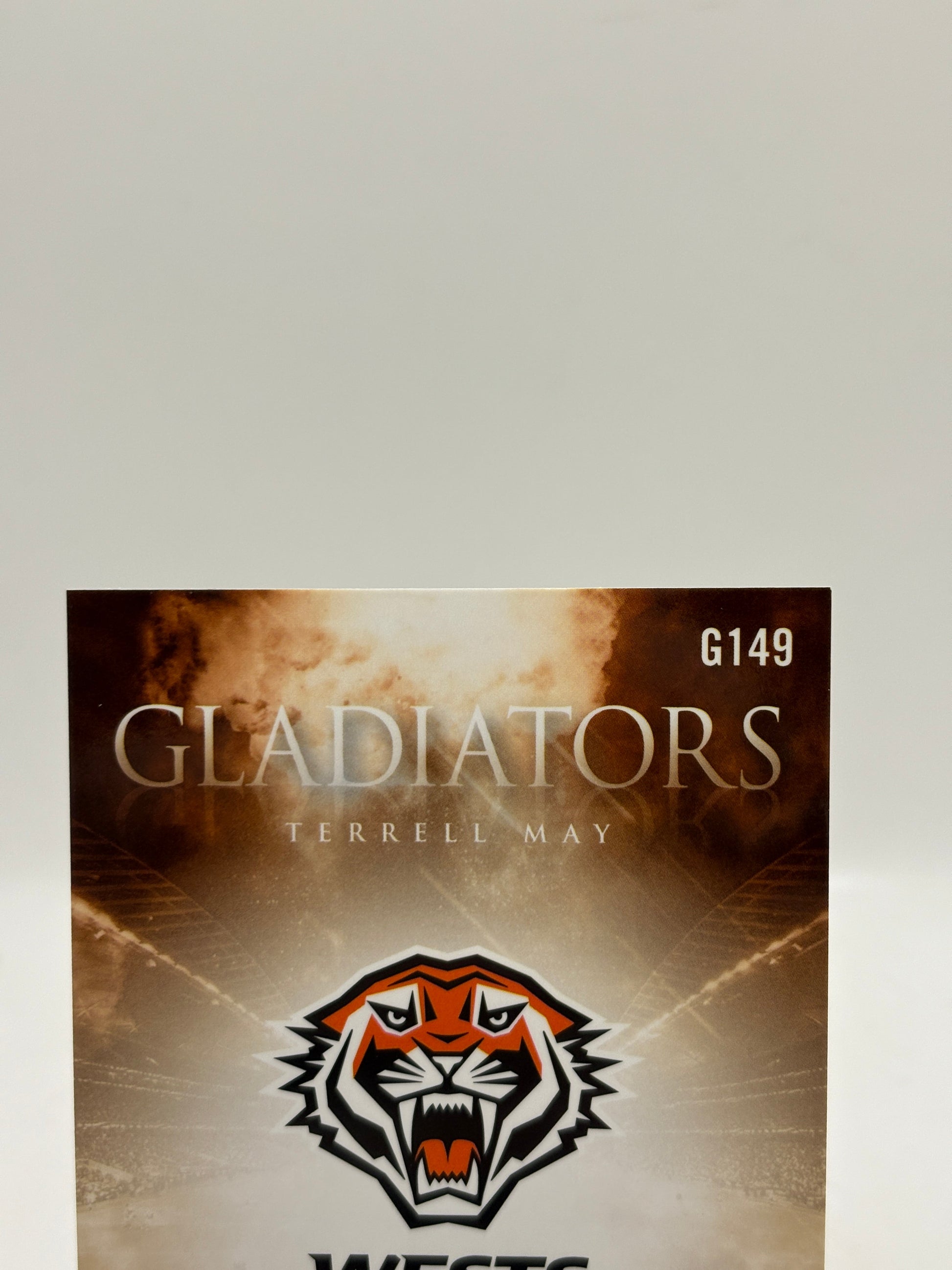 2026 Select NRL - Gladiators G149 Terrell May 096/599 West Tigers image 3