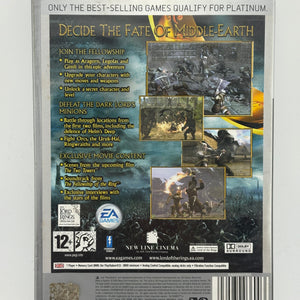 Sony Playstation 2 - The Lord of The Rings The Two Towers Video Game with Manual FRENLY BRICKS - Open 7 Days