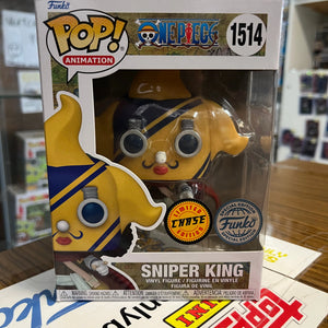 Funko POP Animation - Sniper King #1514 (Limited Chase Exclusive) FRENLY BRICKS - Open 7 Days