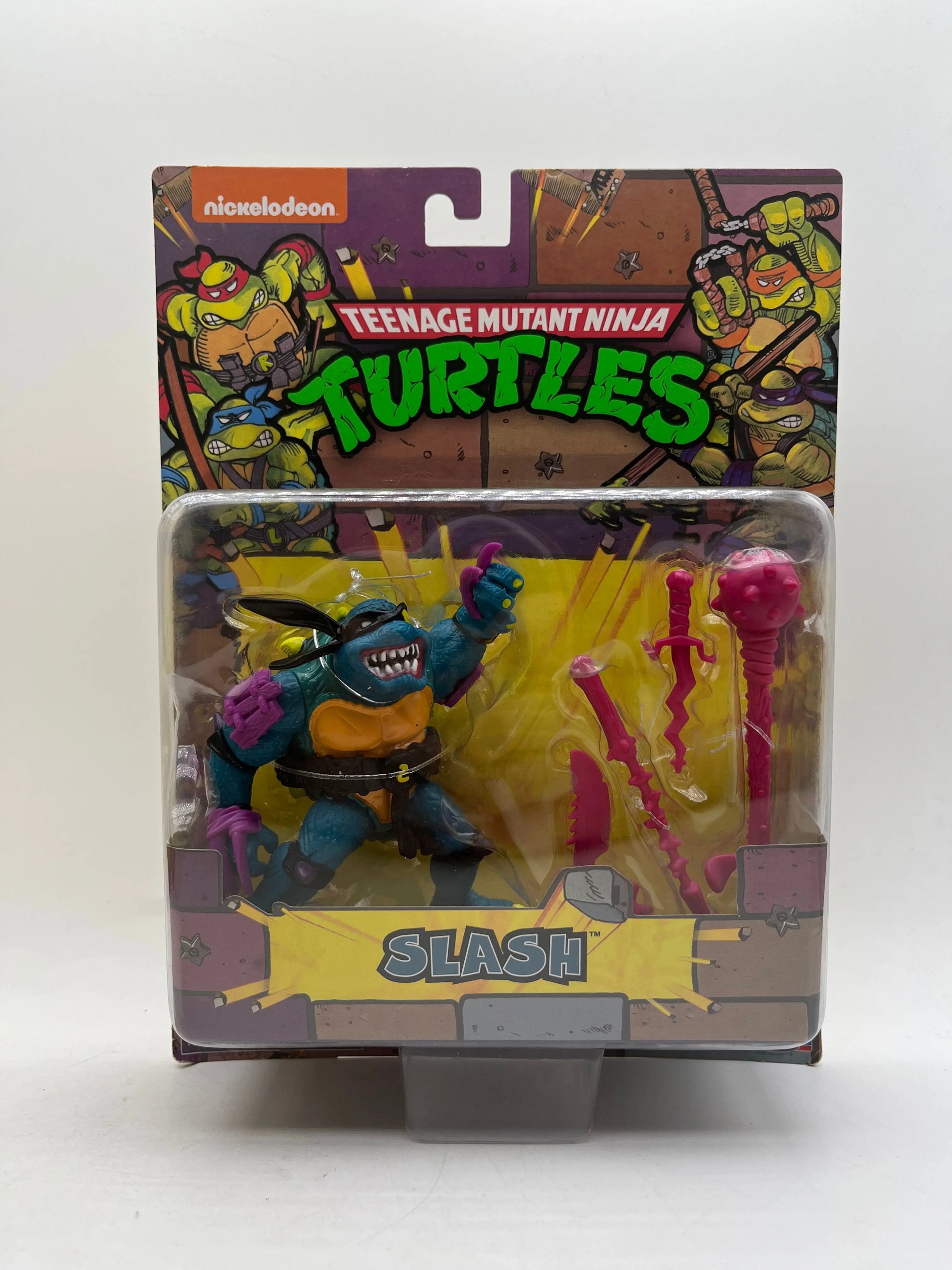 Playmates Toys Teenage Mutant Ninja Turtles Slash Licensed Reproduction FRENLY BRICKS - Open 7 Days
