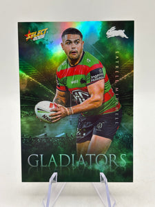2026 Select NRL Gladiators G113 Latrell Mitchell 185/599 South Sydney Rabitohs