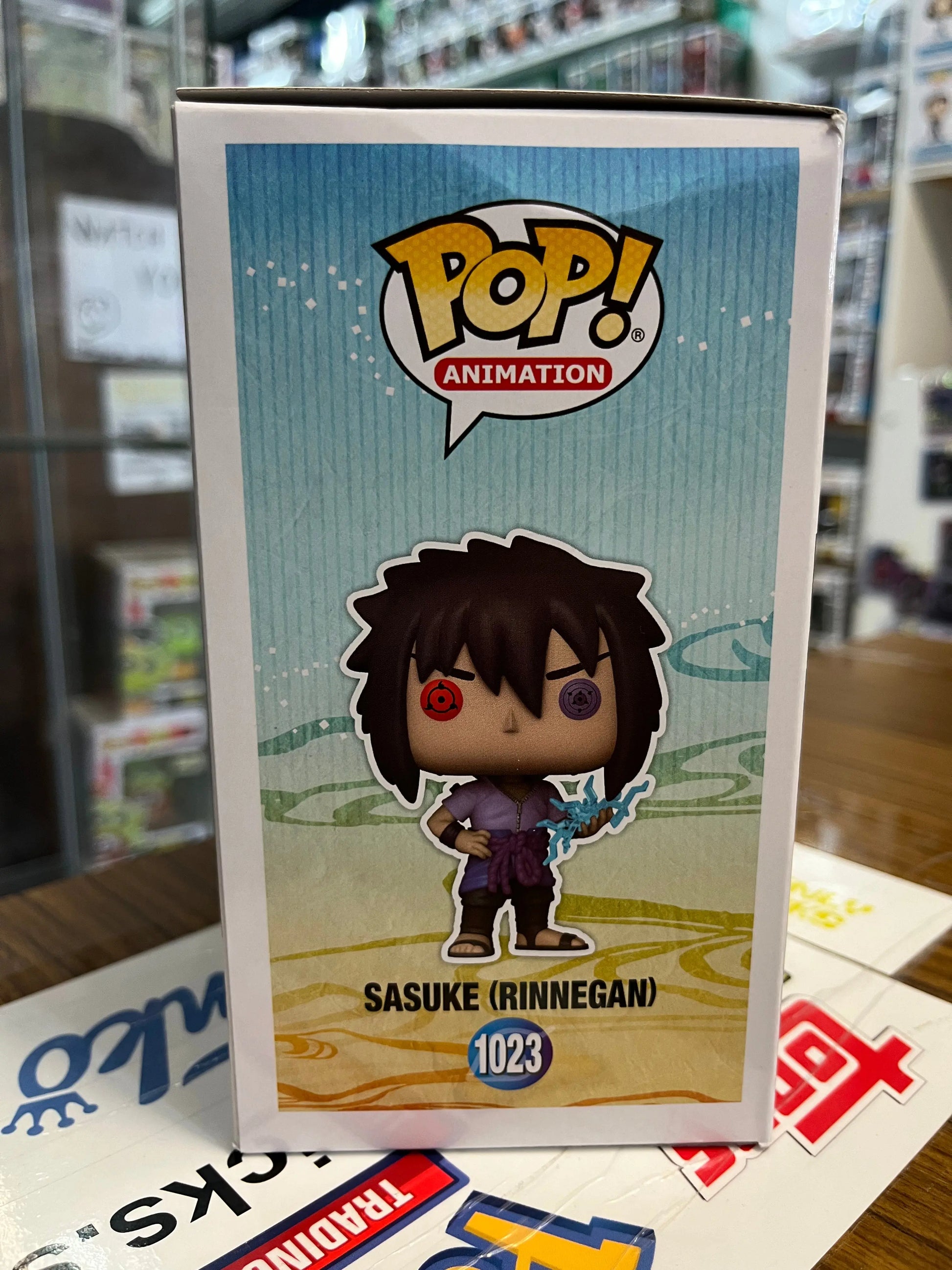 Funko POP Animation - Sasuke (Rinnegan) #1023 (Glow Chase Exclusive) FRENLY BRICKS - Open 7 Days