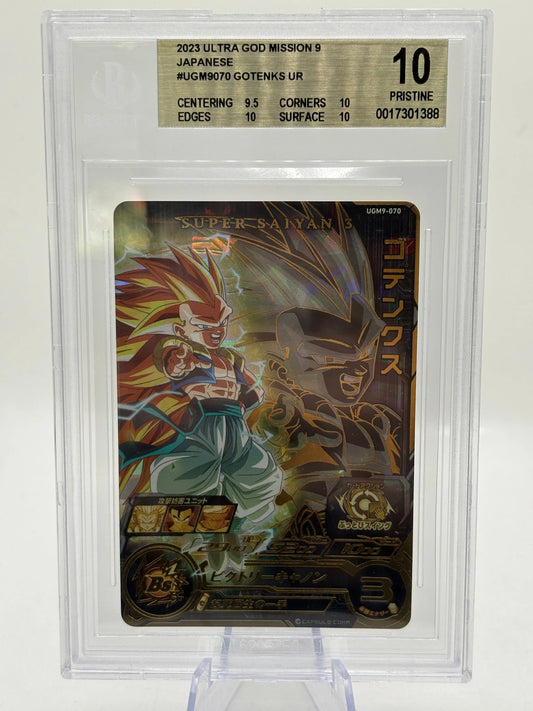 2023 Ultra God Mission 9 Japanese Gotenks UR UGM9-070 Beckett 10 FRENLY BRICKS - Open 7 Days