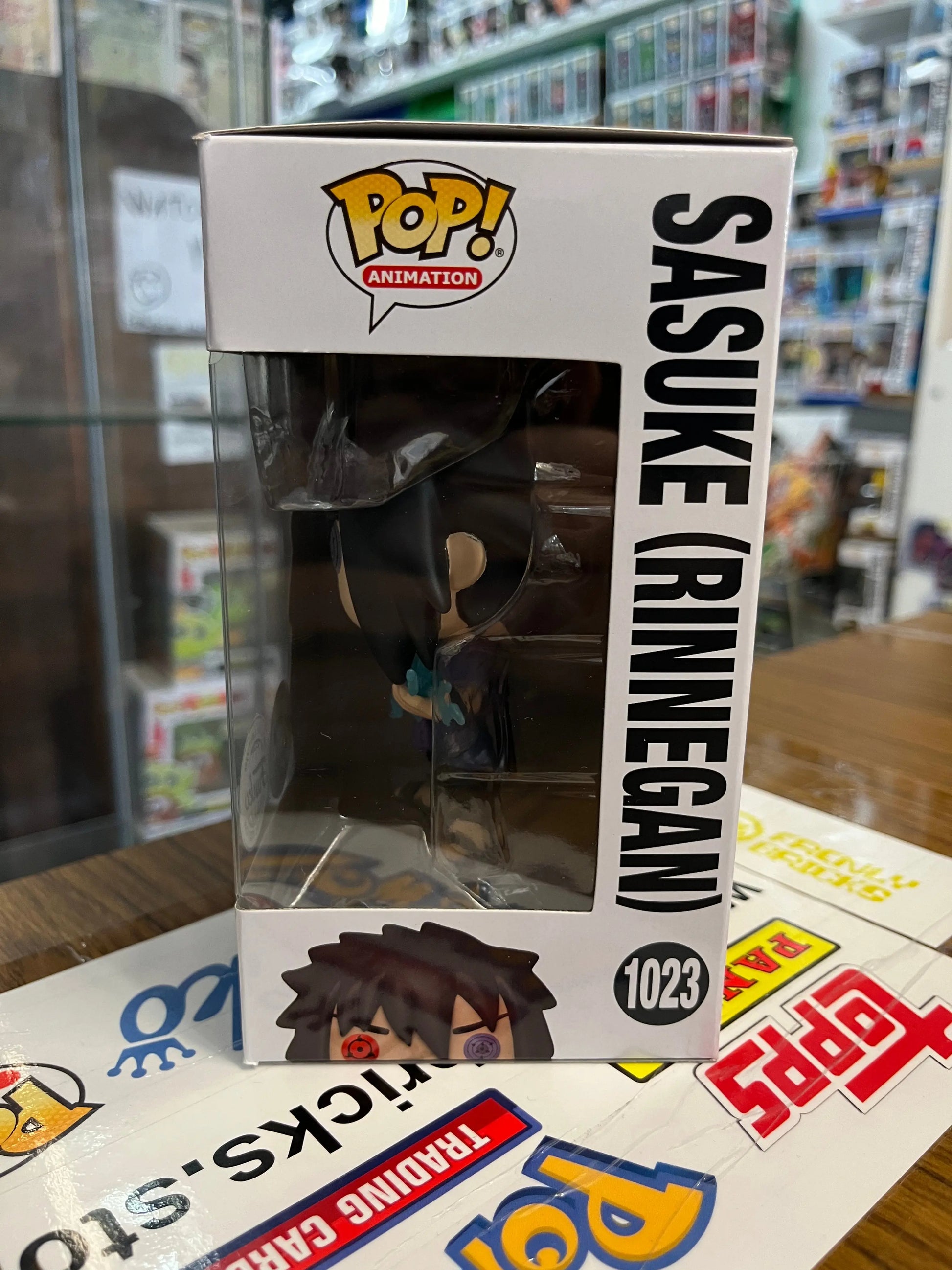 Funko POP Animation - Sasuke (Rinnegan) #1023 (Glow Chase Exclusive) FRENLY BRICKS - Open 7 Days