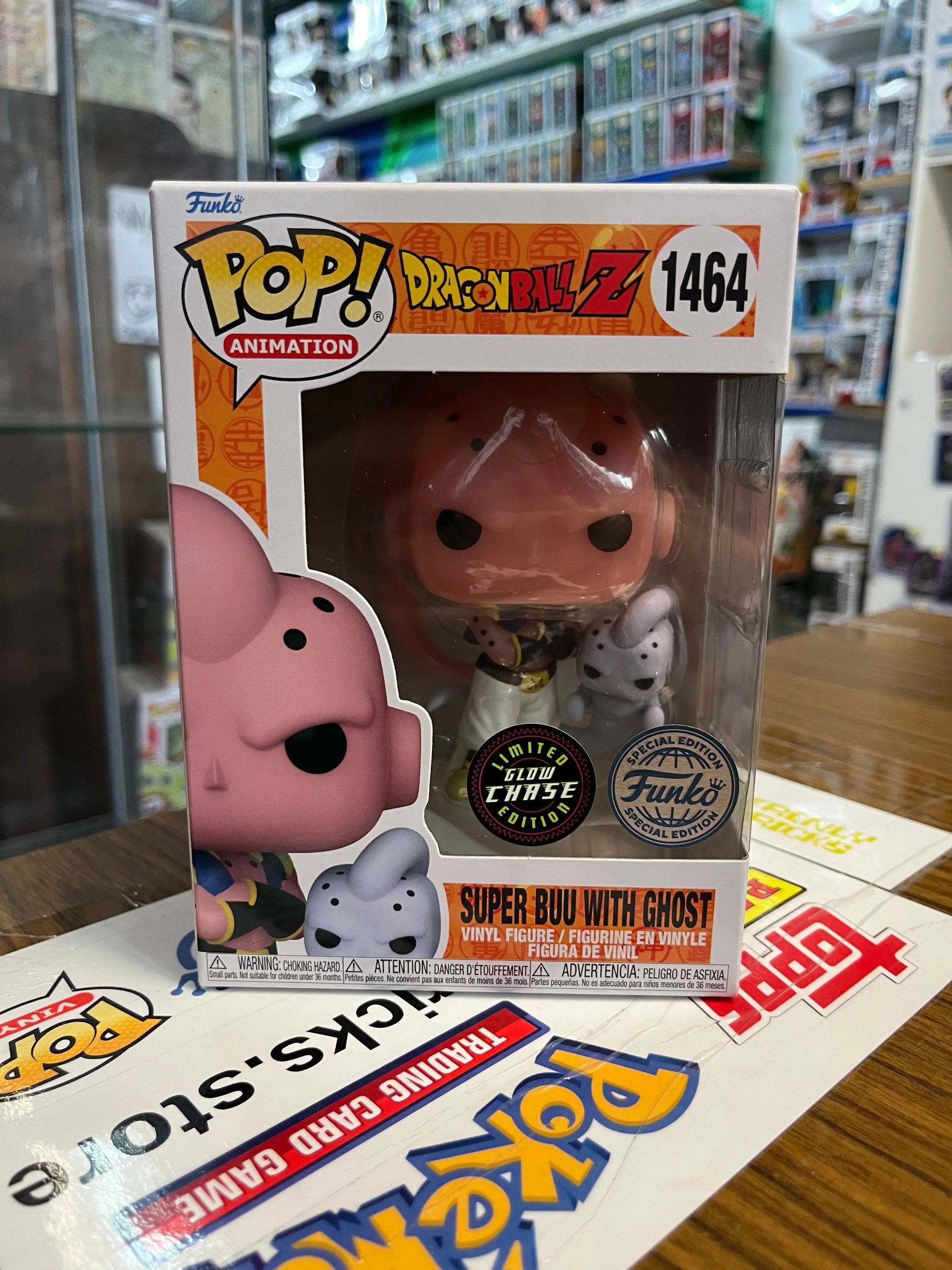 Funko POP Animation - Super Buu with Ghost #1464 FRENLY BRICKS - Open 7 Days