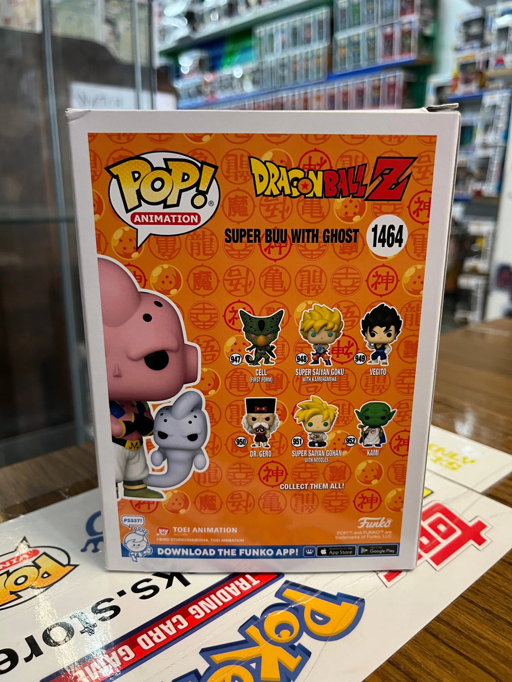 Funko POP Animation - Super Buu with Ghost #1464 FRENLY BRICKS - Open 7 Days